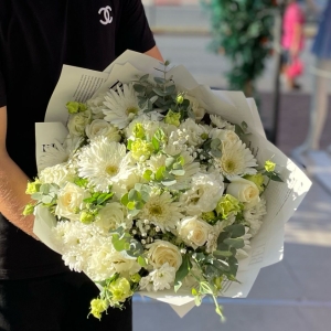  Konyaaltı Çiçek - Pembe Gül Buketi