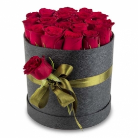  Konyaaltı Çiçek Gönder Sasa Mila Kutuda 20 Kırmızı Güller